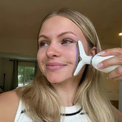Musevia LumiLift 7 LED Facial & Neck Massager – Relax, Refresh & Glow Every Day